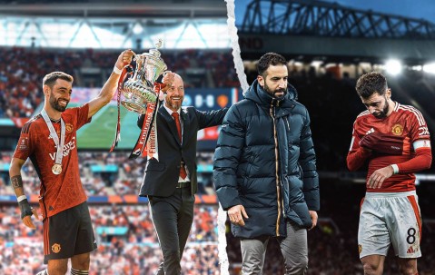 曼联去年足总杯夺冠成失败源头！阿莫林只有1亿资金，重建举步维艰