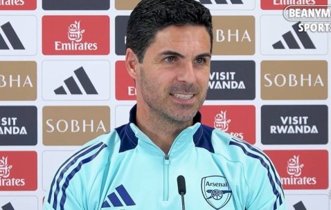 坚持观点！阿尔特塔：100%认为阿森纳是本赛季欧冠最好的球队